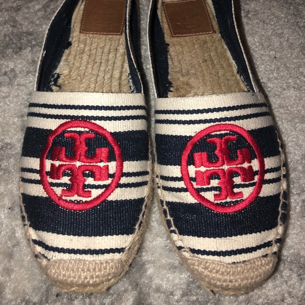 Tory Burch striped espadrilles